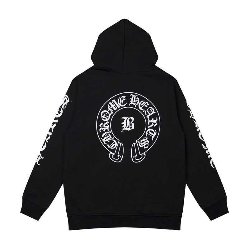 Chrome Hearts Multi‑Cross Graphic Oversized Hoodie Streetwear Unisex