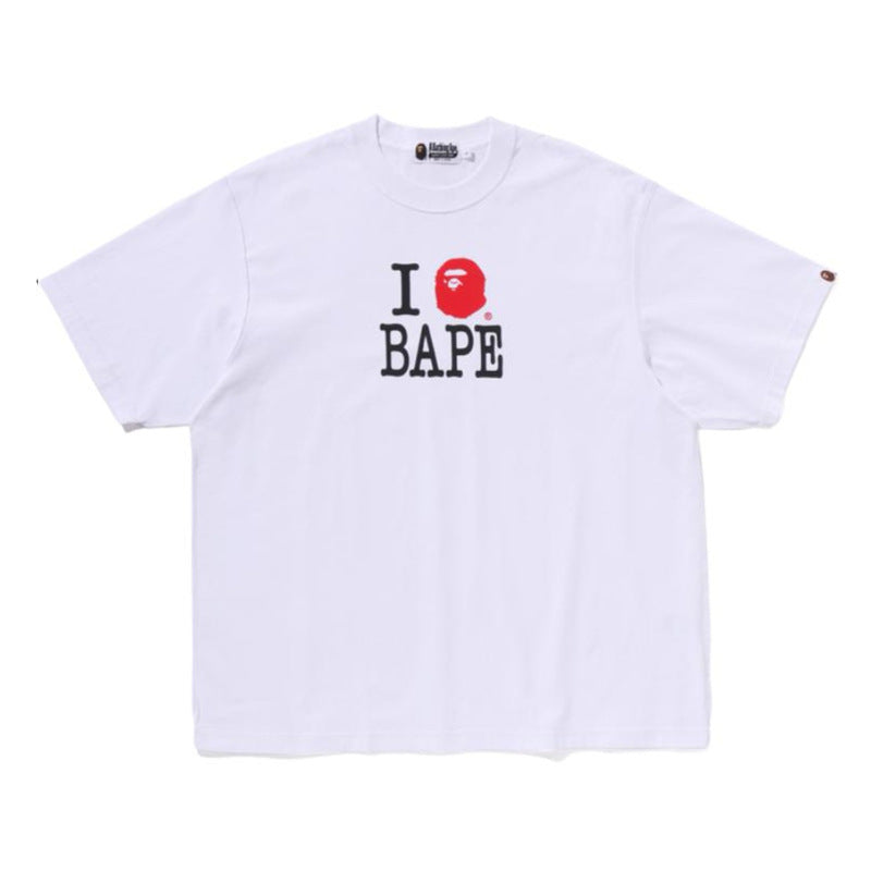 Bape Ape Head Graphic Short Sleeve Tee Streetwear Unisex