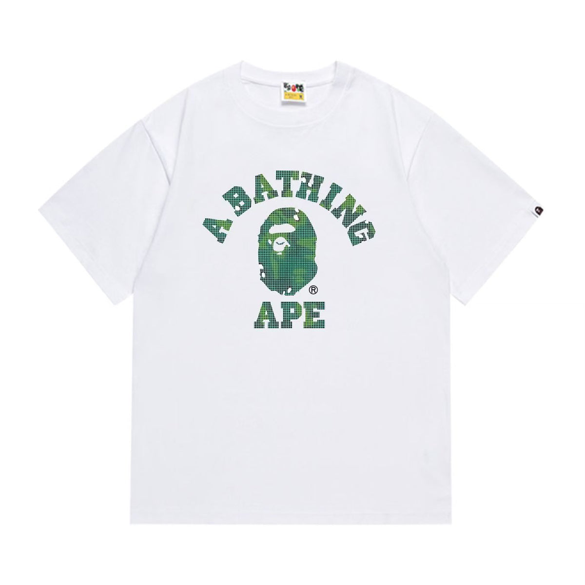 BAPE Ape Head Graphic Print Loose Unisex Streetwear T-Shirt