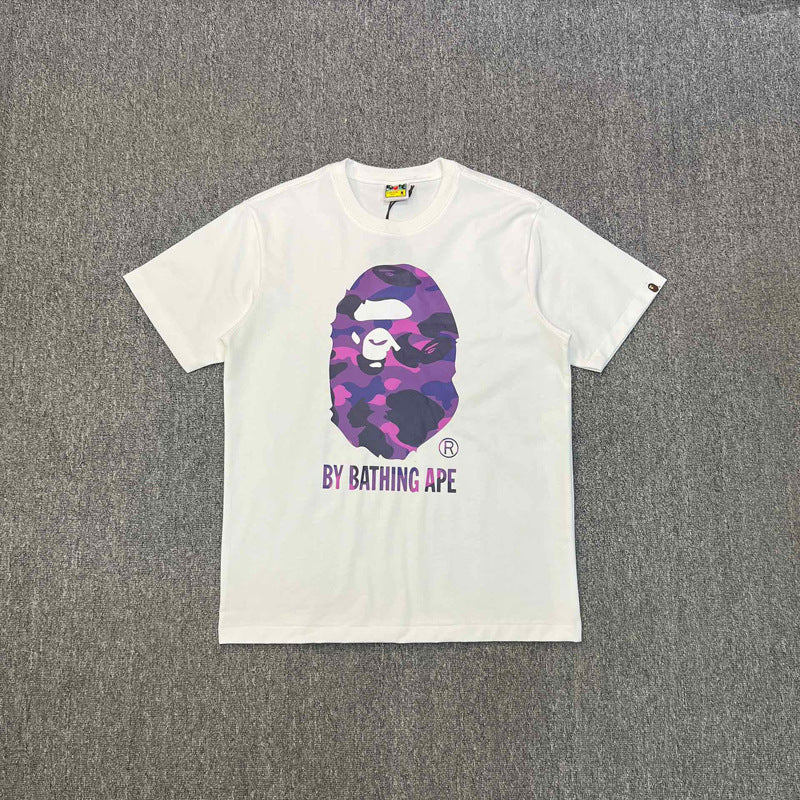 Bape Ape Head Shark Multi‑Print Oversized Tee Streetwear Unisex