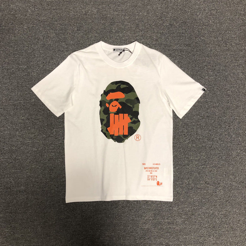 Bape Ape Head Shark Koi Fuji Graphic Oversized Tee Streetwear Unisex