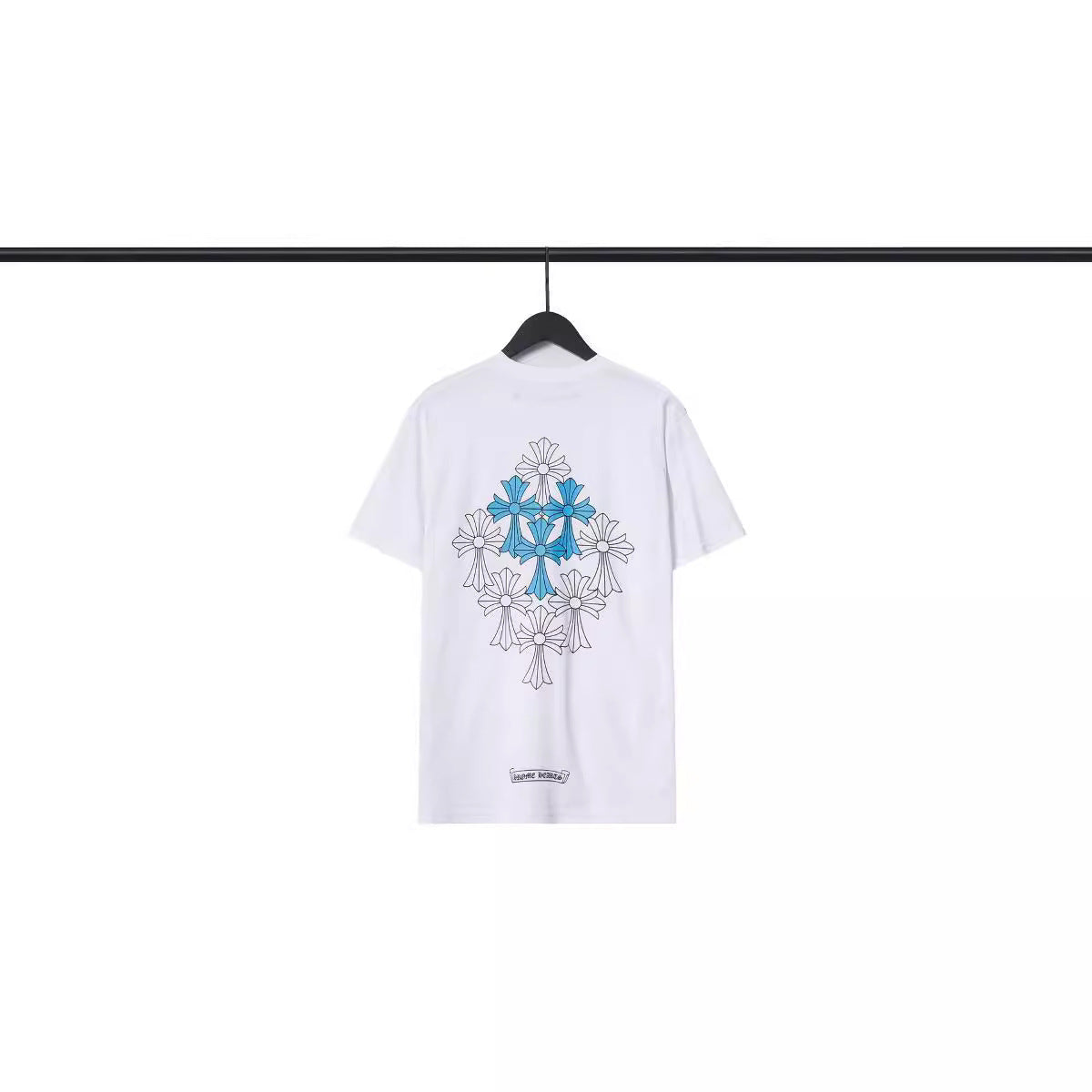 Chrome Hearts Sanskrit Cross Horseshoe Graphic Tee Multi‑Style