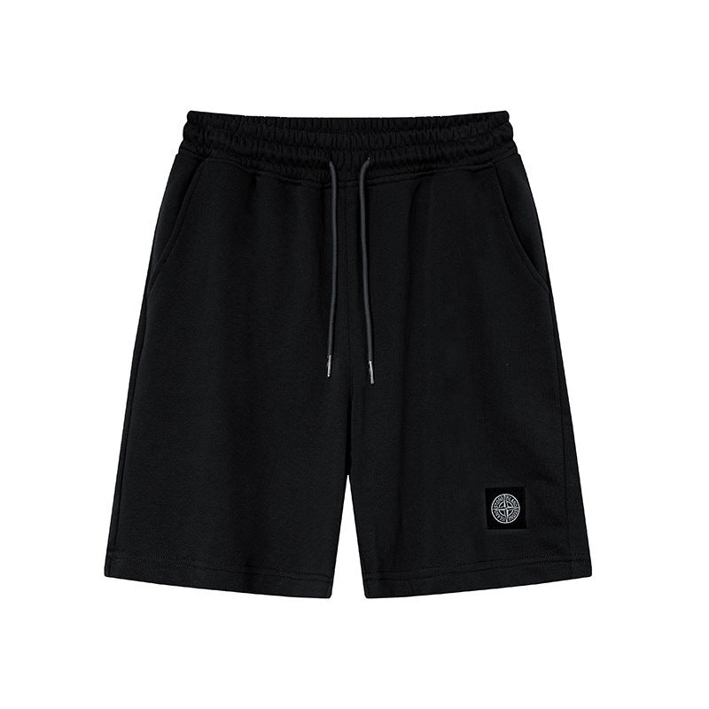 Stone Island Compass Patch Pants Men Cargo Shorts & Cotton Sweatpants