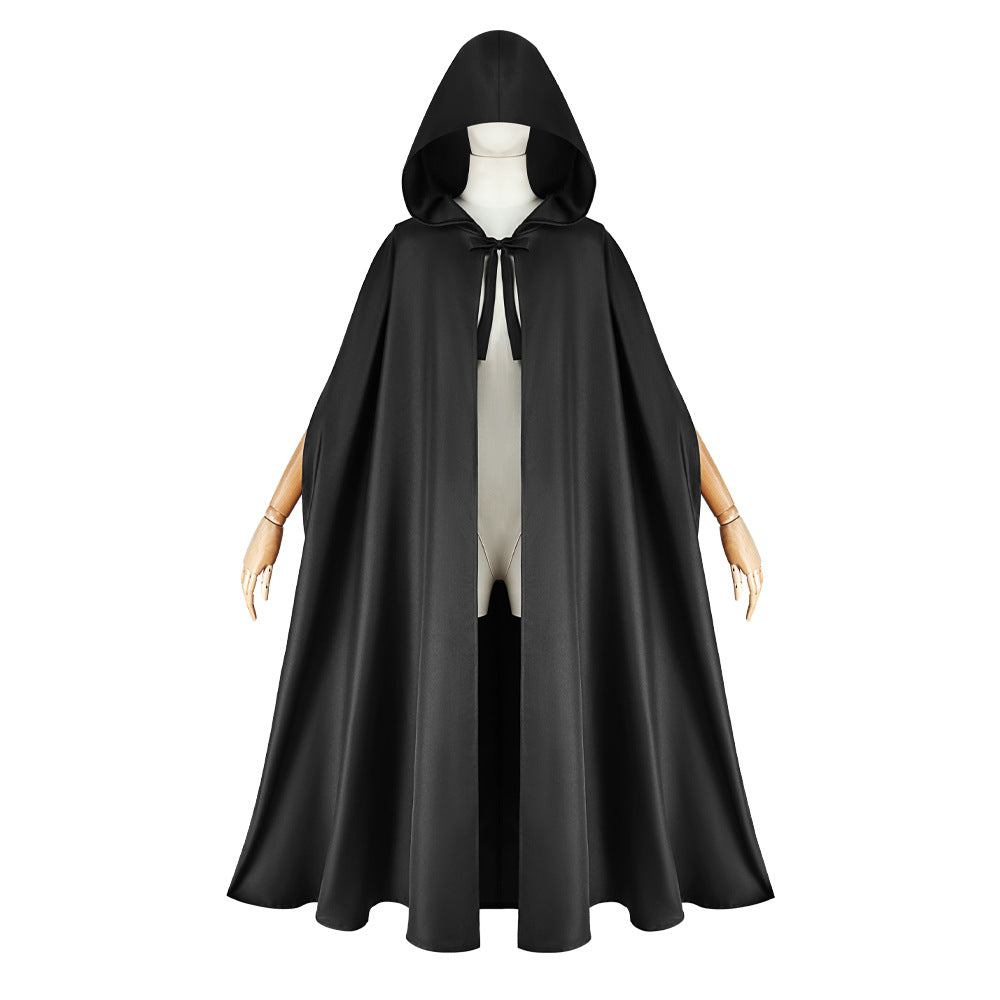 Halloween Medieval Hooded Cloak Hobbit Elf Renaissance Cosplay Cape