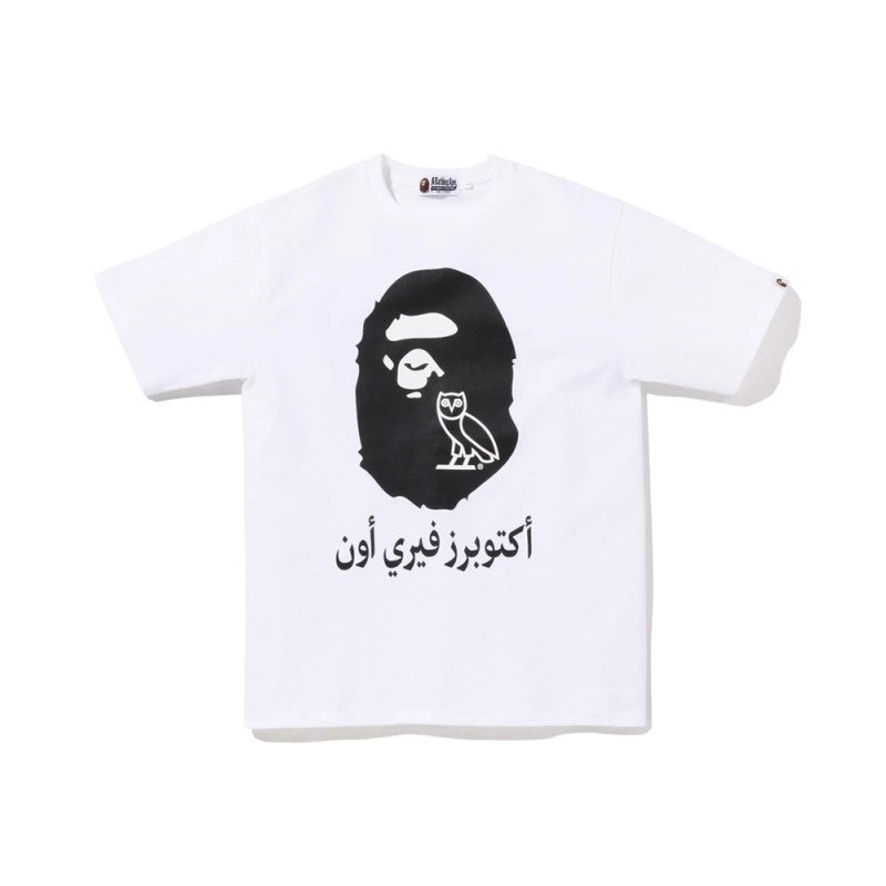 BAPE Camo Shark Ape Head Print Crew Neck Short Sleeve T‑Shirt Unisex