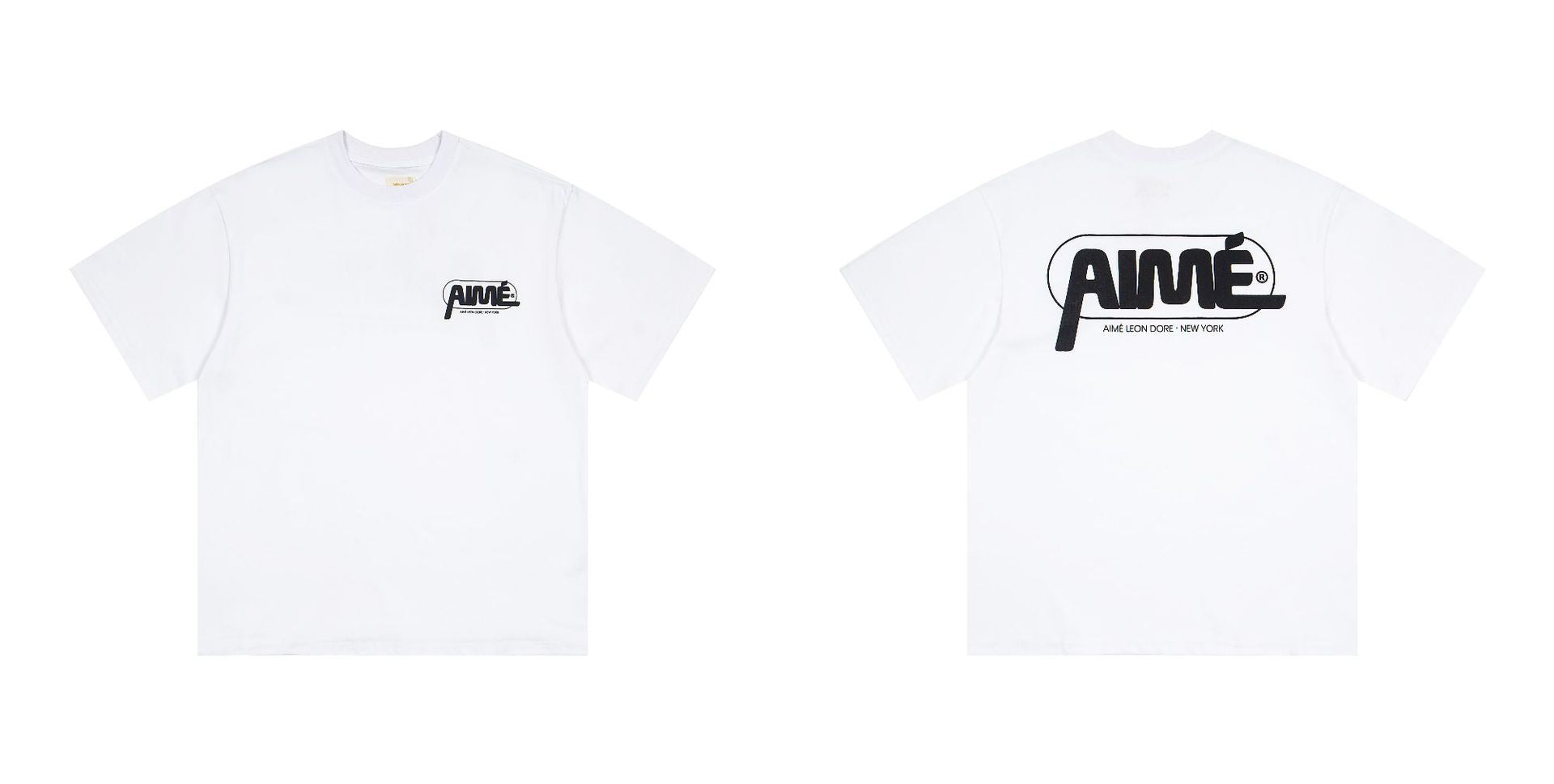 Aime Leon Dore Letter Graphic Crew Neck Short Sleeve T Shirt