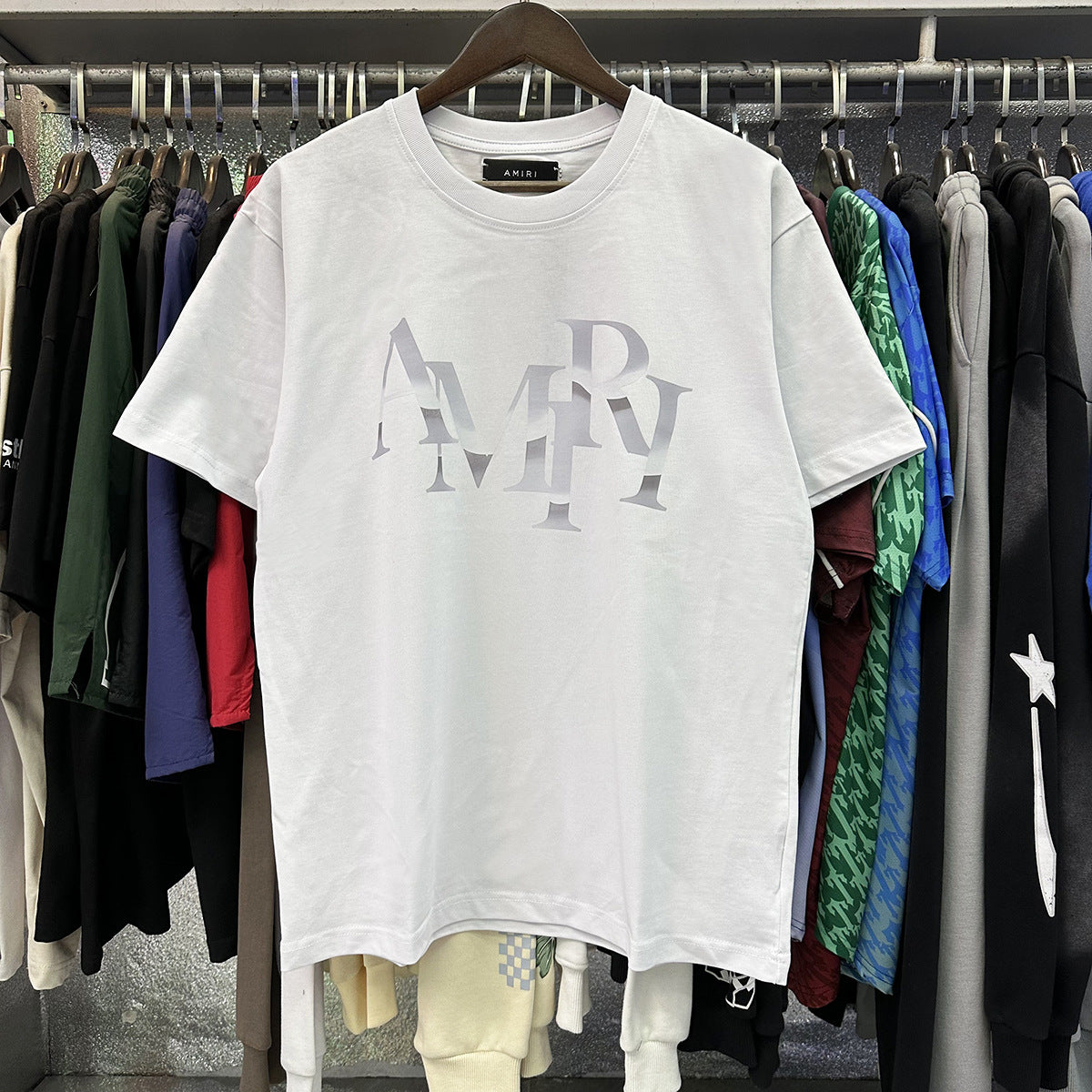 Amiri Peace Dove Graphic Oversized Tee Streetwear Unisex