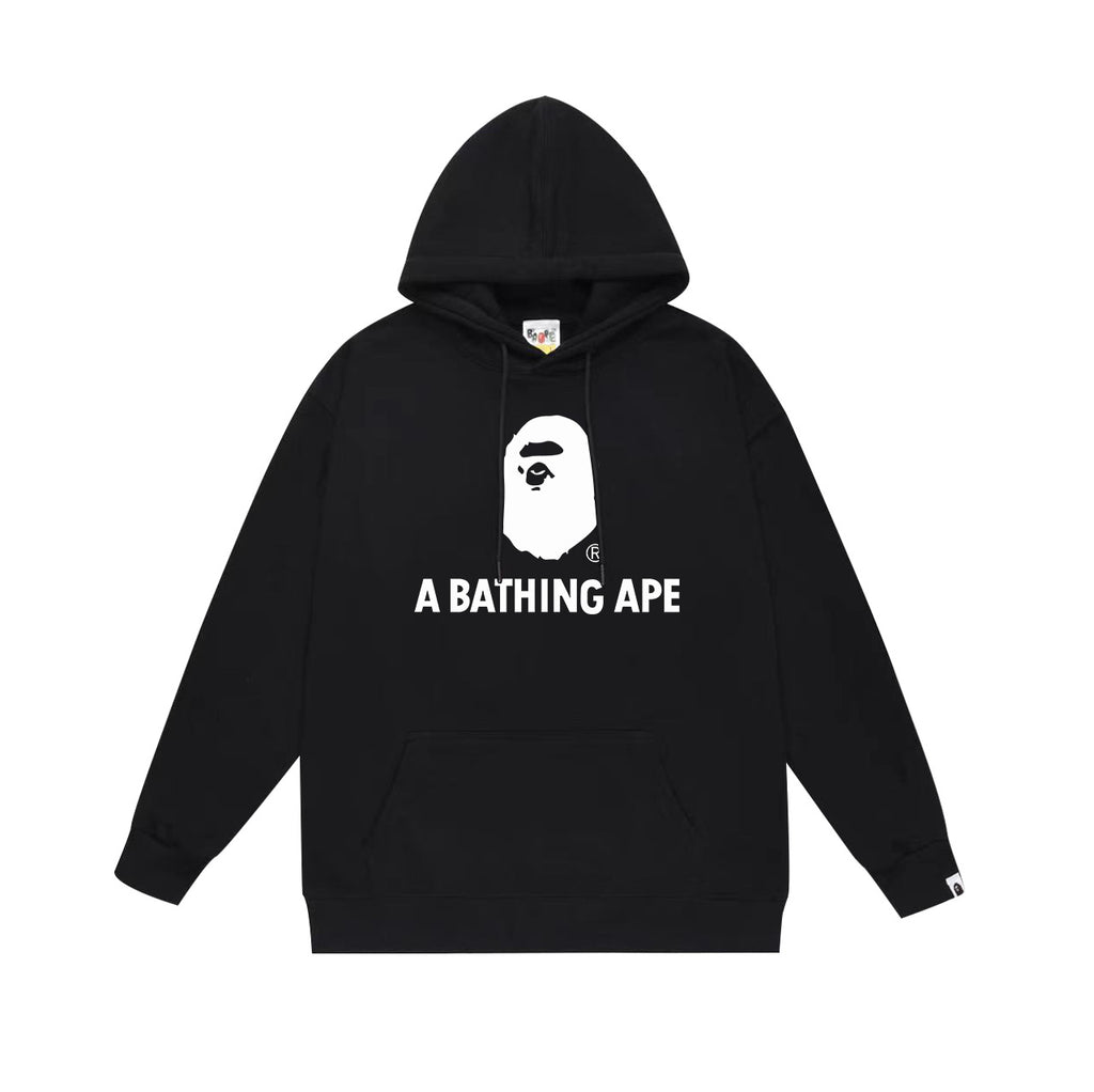 Bape Camo Ape Head Graphic Vintage Washed Oversized Hoodie Streetwear