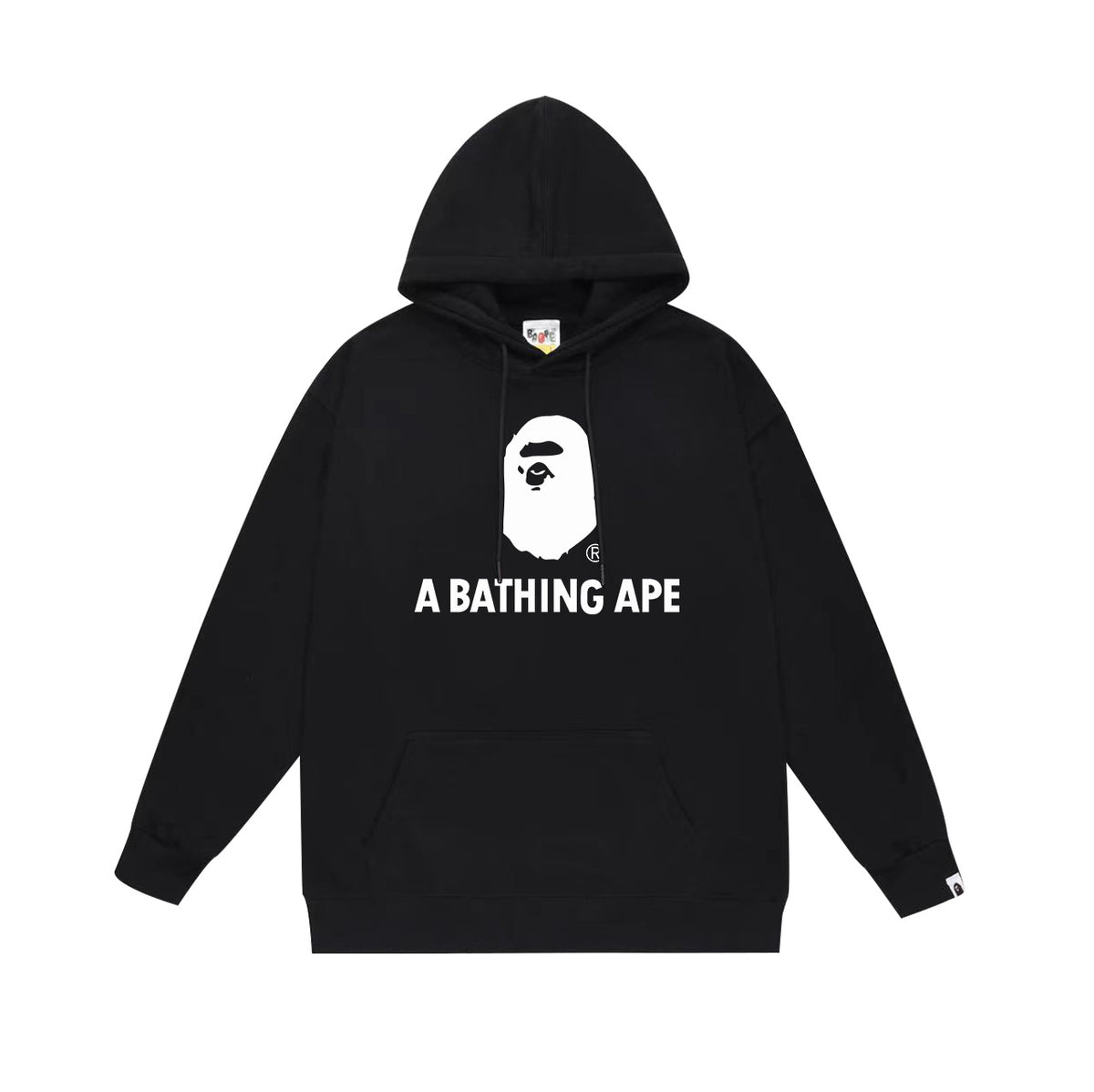 Bape Camo Ape Head Graphic Vintage Washed Oversized Hoodie Streetwear
