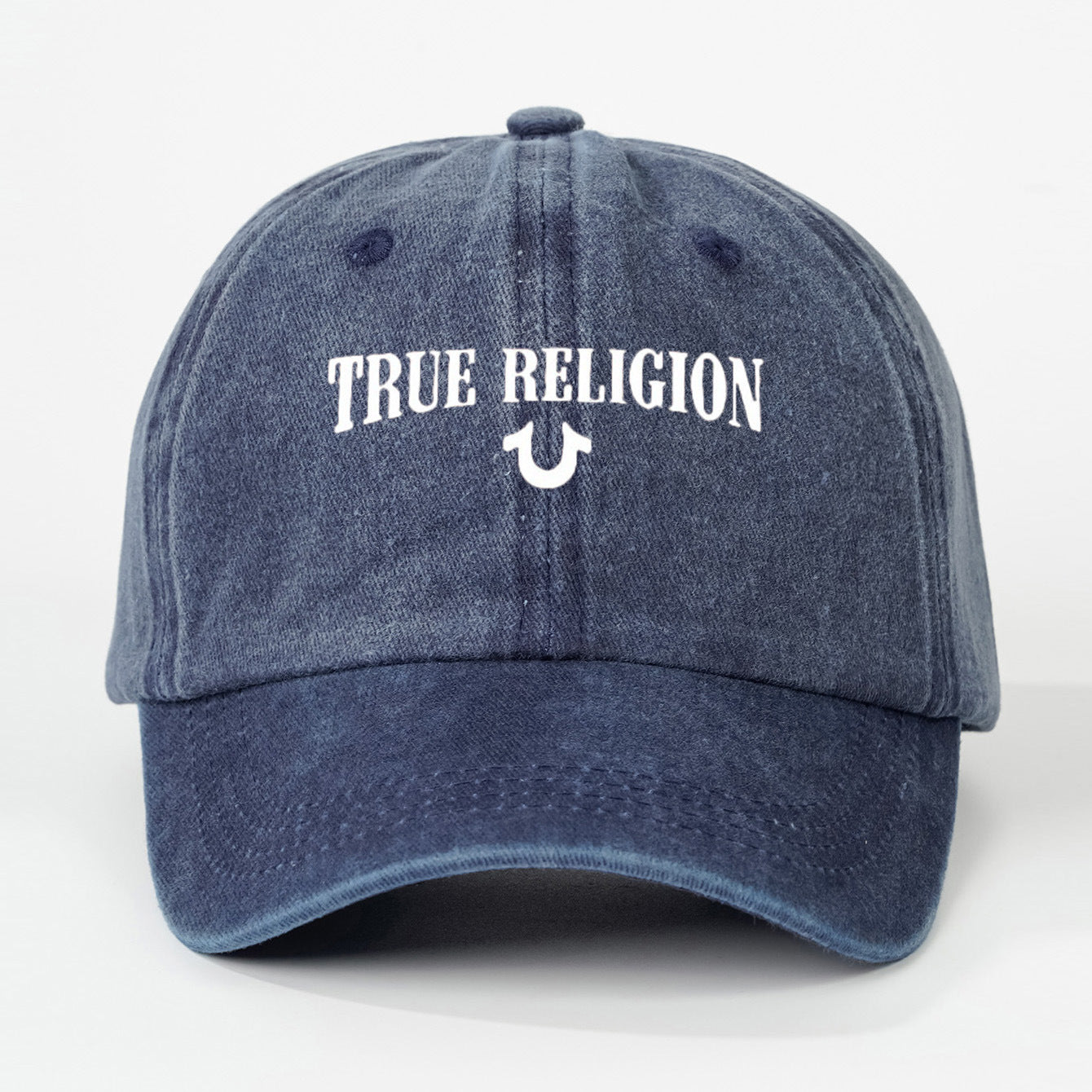 Vintage Washed True Religion Horseshoe Dad Hat