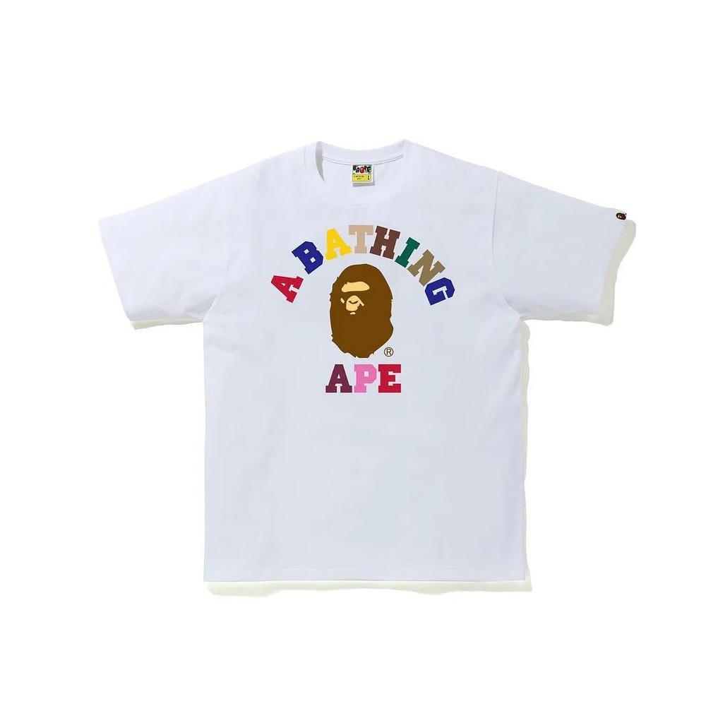 Bape Camo Ape Head Print Graphic Short Sleeve Tee Streetwear Unisex