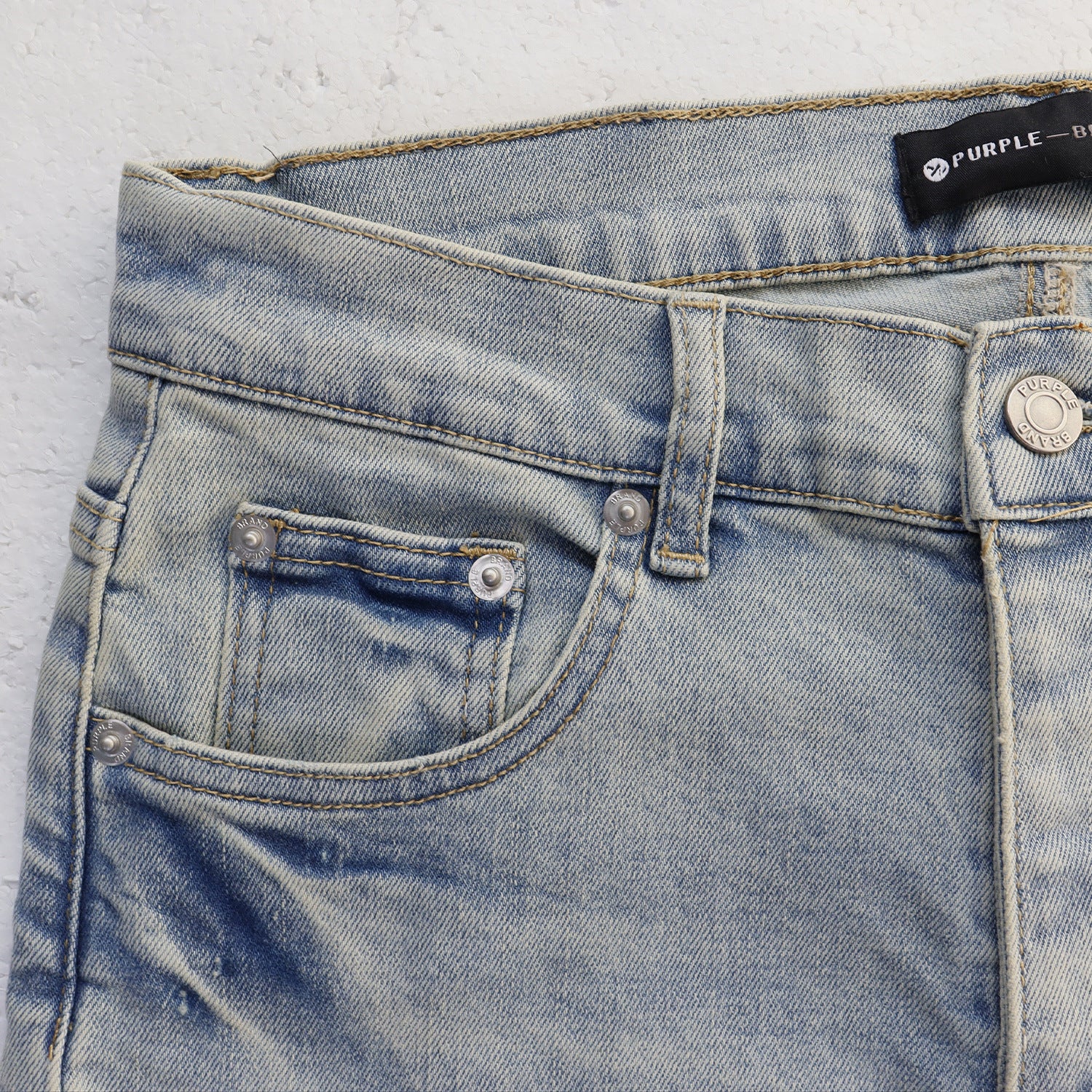 Purple Brand Signature Print Skinny Denim Jeans Unisex