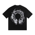 Chrome Hearts Horseshoe Cross Print Short Sleeve Tee Unisex