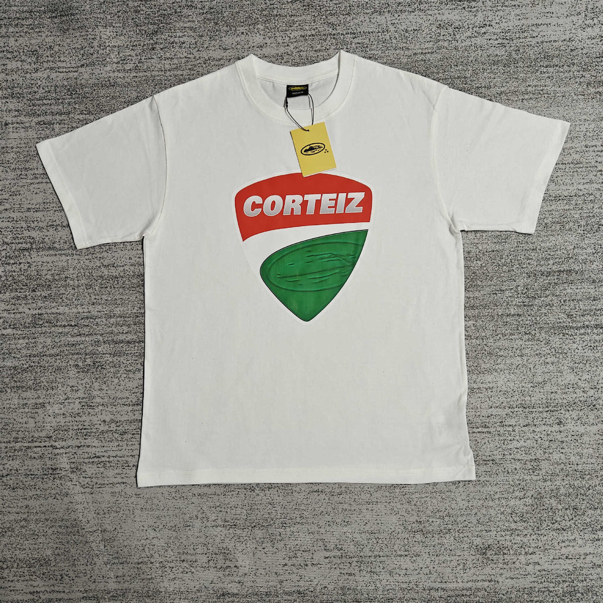 Corteiz Island Letter Graphic Oversized Tee Streetwear Unisex