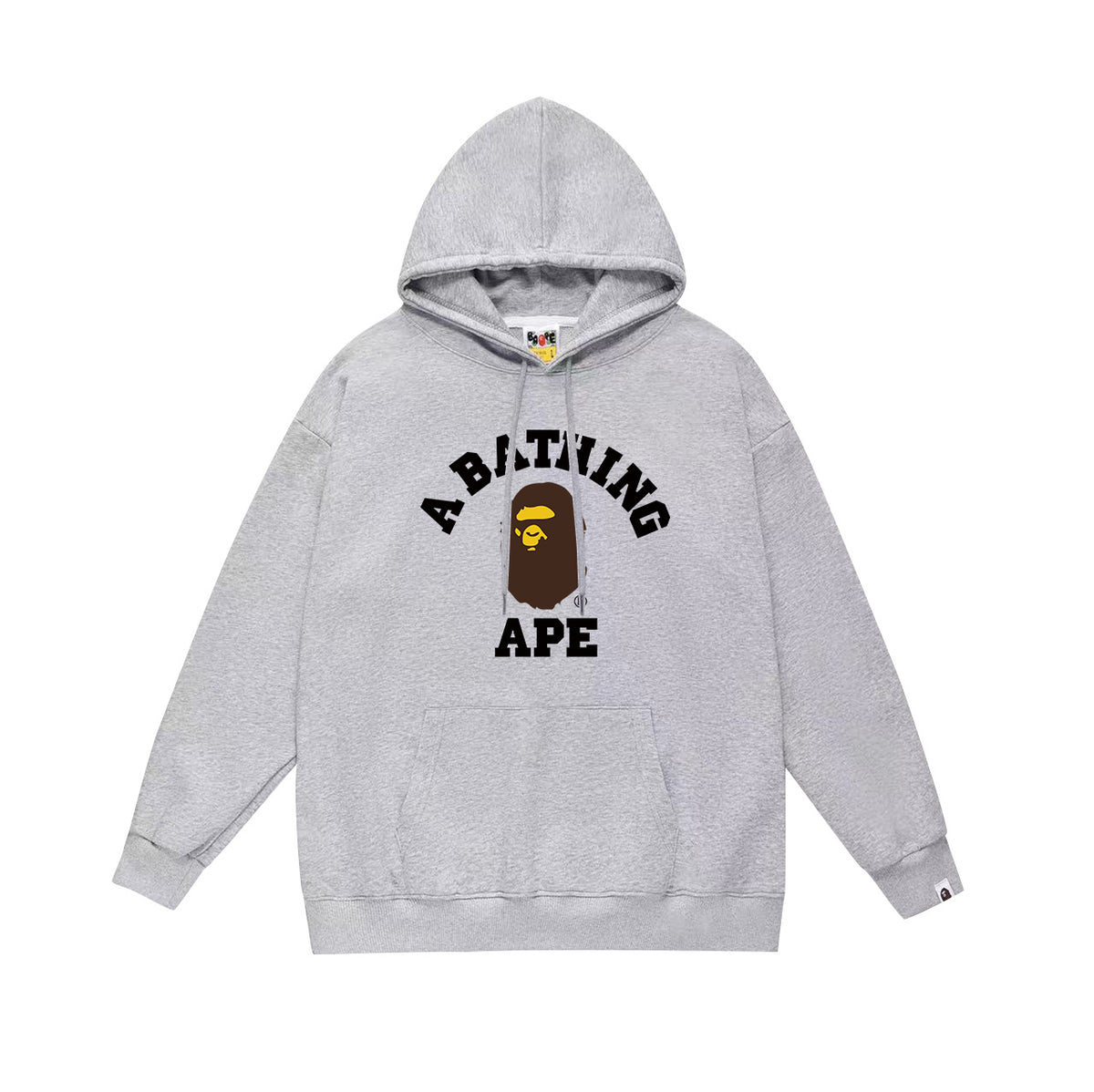 Bape Camo Ape Head Graphic Vintage Washed Oversized Hoodie Streetwear