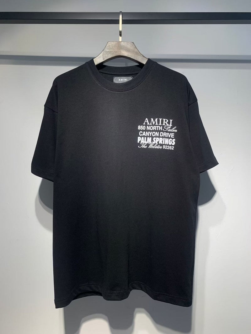 Amiri Multi‑Print Peace Dove Graffiti Oversized Tee Streetwear
