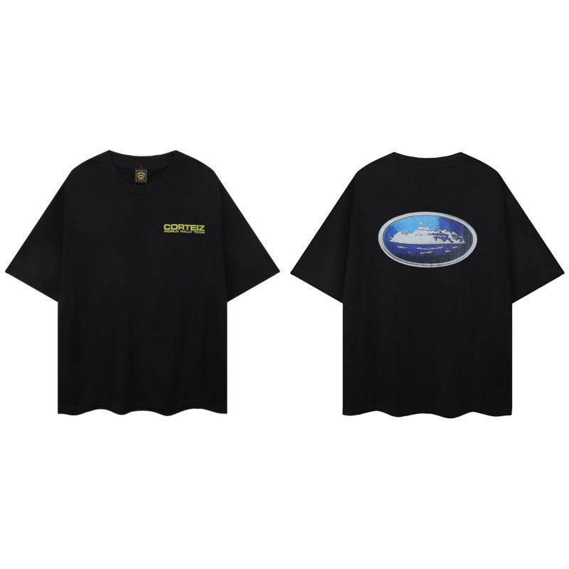 Corteiz Graffiti Graphic Tee Loose Unisex High Street T-Shirt