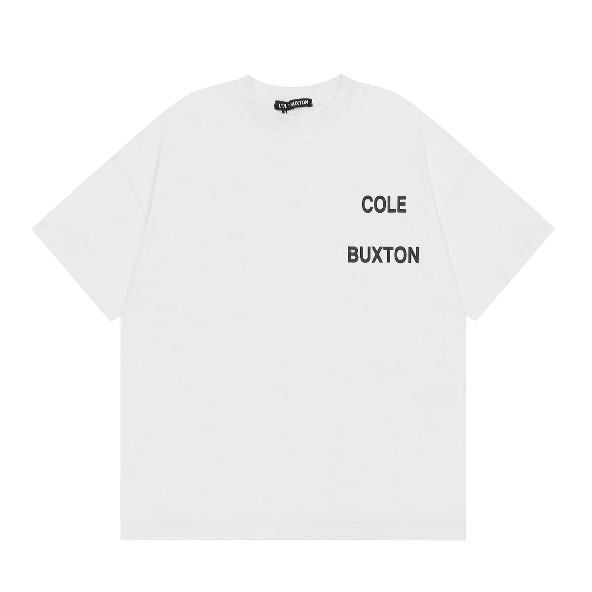 Cole Buxton Multi‑Slogan Graphic Oversized Tee Streetwear Unisex