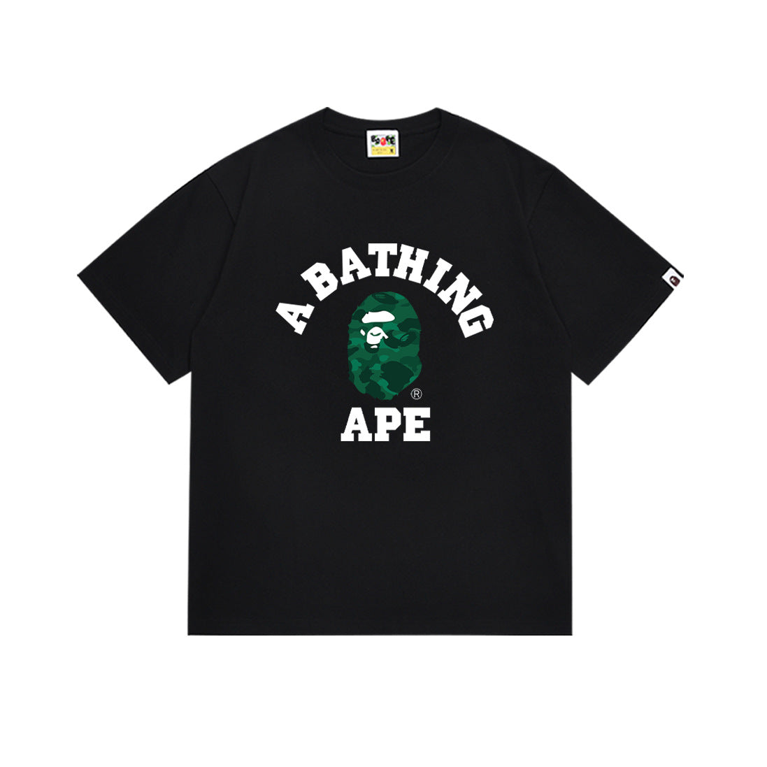 BAPE Ape Head Graphic Print Short Sleeve Tee Streetwear Unisex