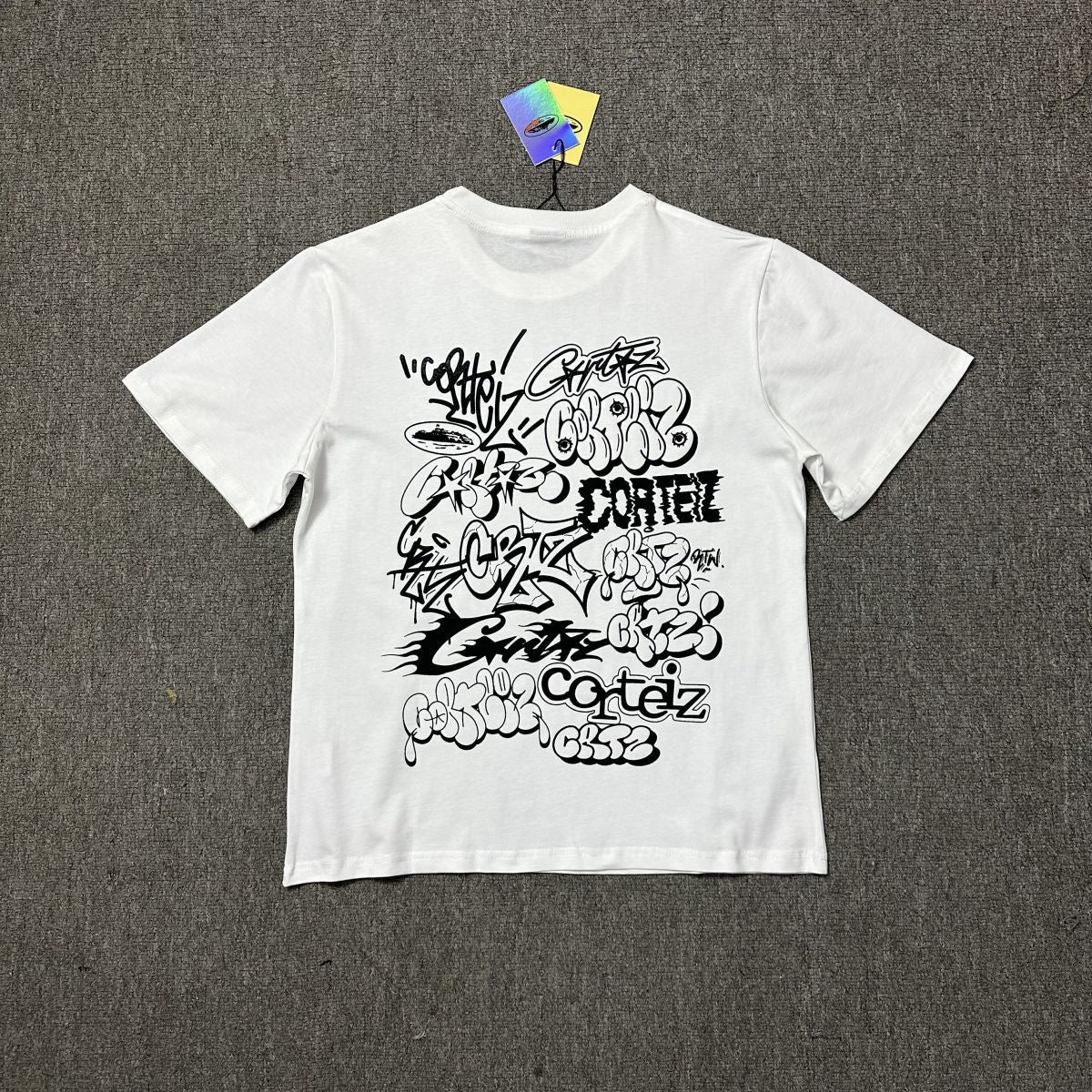 Corteiz Island Letter Graphic Oversized Tee Streetwear Unisex