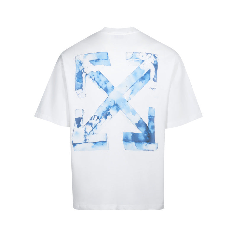 Off-White Arrow Graphic Crew Neck Short Sleeve T Shirt