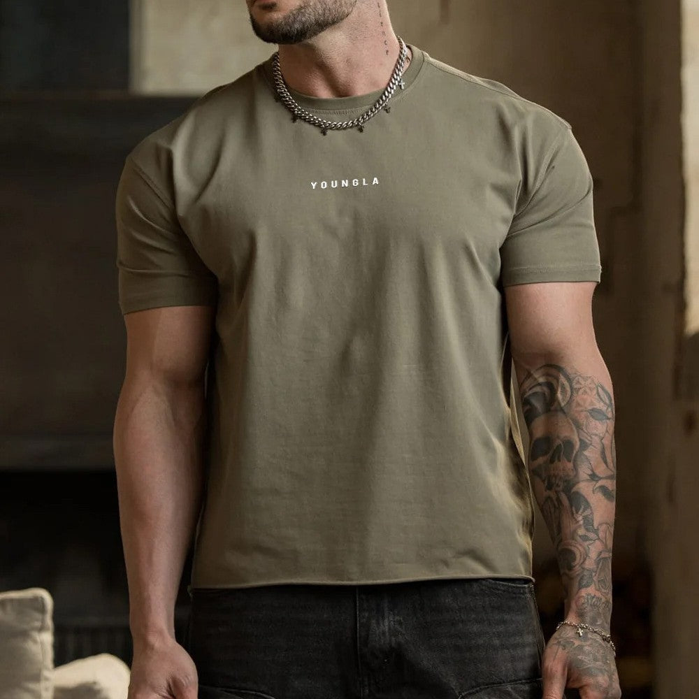 YOUNGLA 401 Essential Jacked Tees