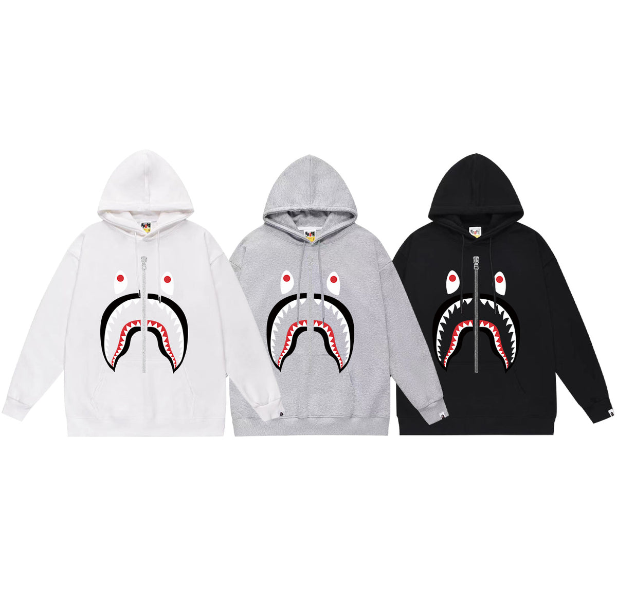 Bape Camo Ape Head Graphic Vintage Washed Oversized Hoodie Streetwear