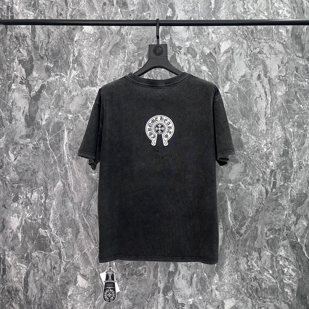 Chrome Hearts Cross Heavyweight Oversized T-Shirt Streetwear Unisex
