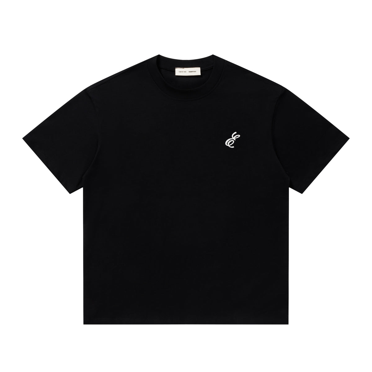Fear Of God Essentials Script Embroidery Crew Neck Tee Unisex