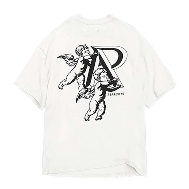 Represent Vintage Washed Graphic Short Sleeve Tee Streetwear Unisex
