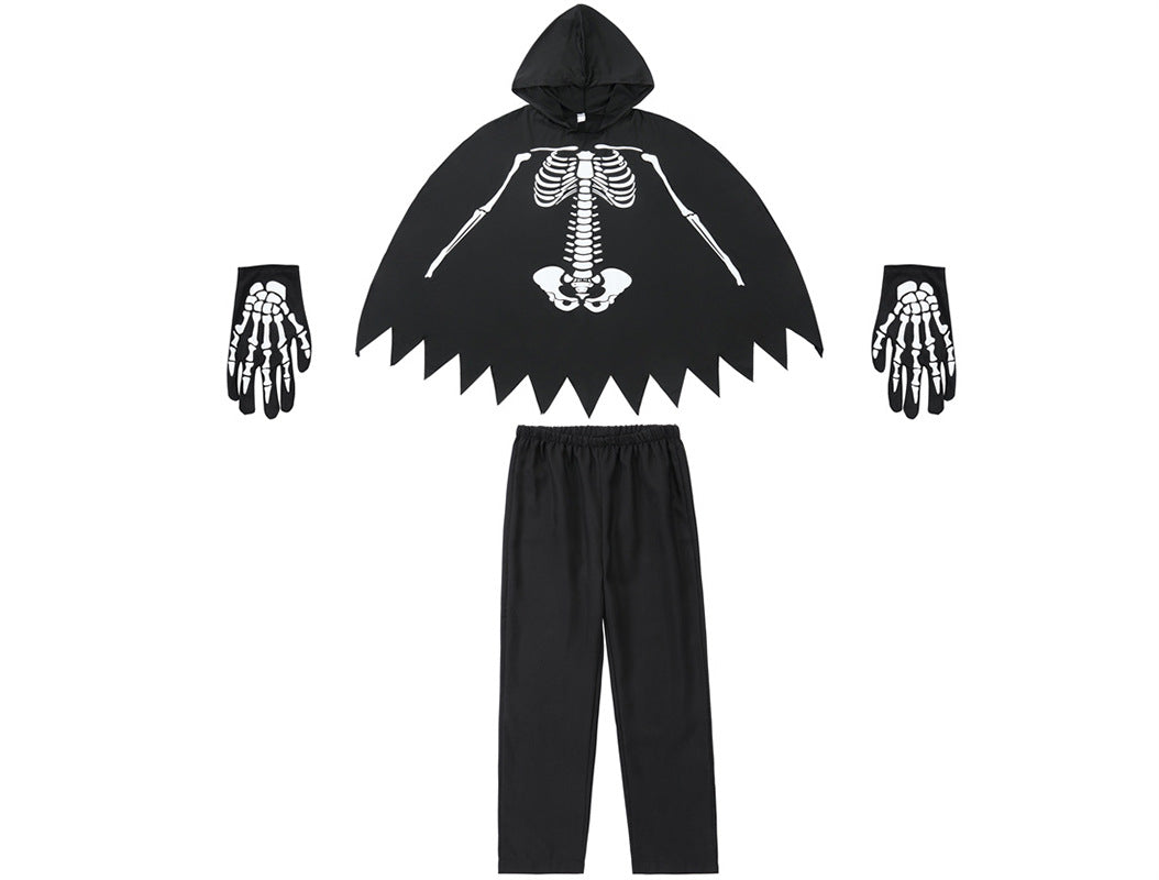 Halloween Men & Women Skeleton Ghost Bride Cosplay Couple Party Sets