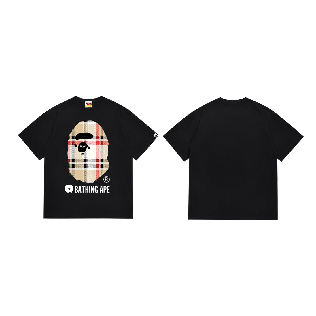 Bape Camo Ape Head Graphic Oversized Tee Streetwear Unisex