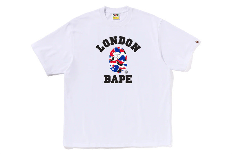 Bape Ape Head Shark Baby Milo Multi‑Print Heavyweight Tee Multi‑Style