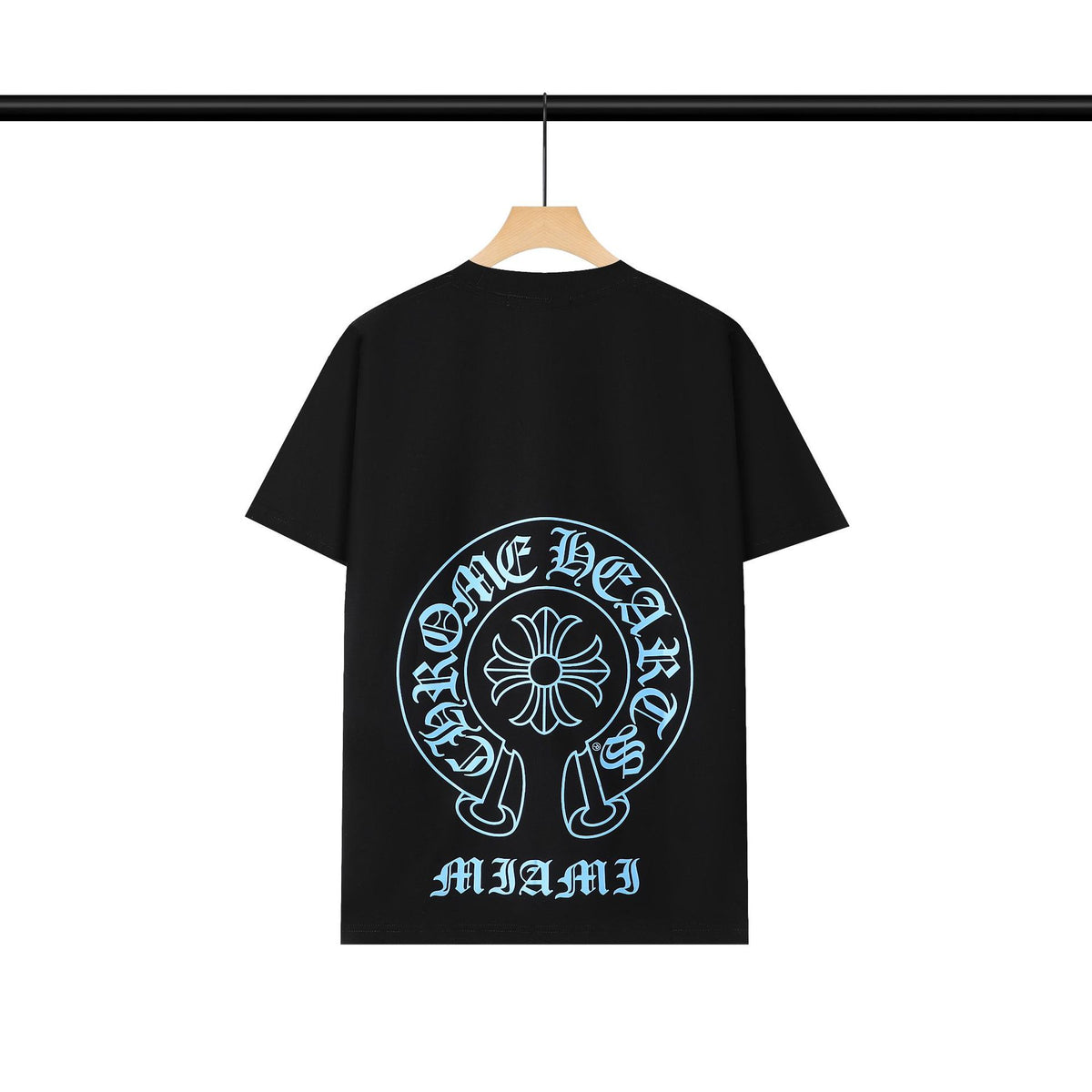 Chrome Hearts Sanskrit Cross Horseshoe Graphic Tee Multi‑Style