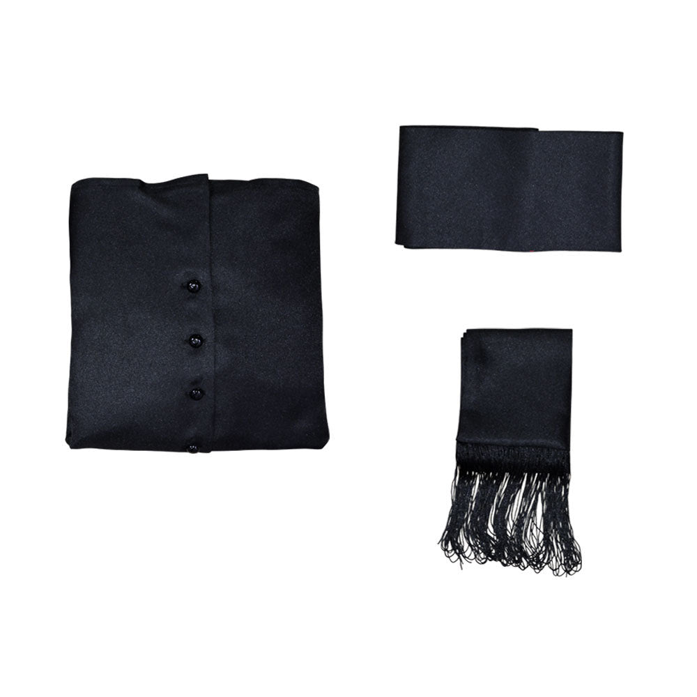 Halloween Men Priest Cosplay Medieval Long Robe Multi‑Color Party
