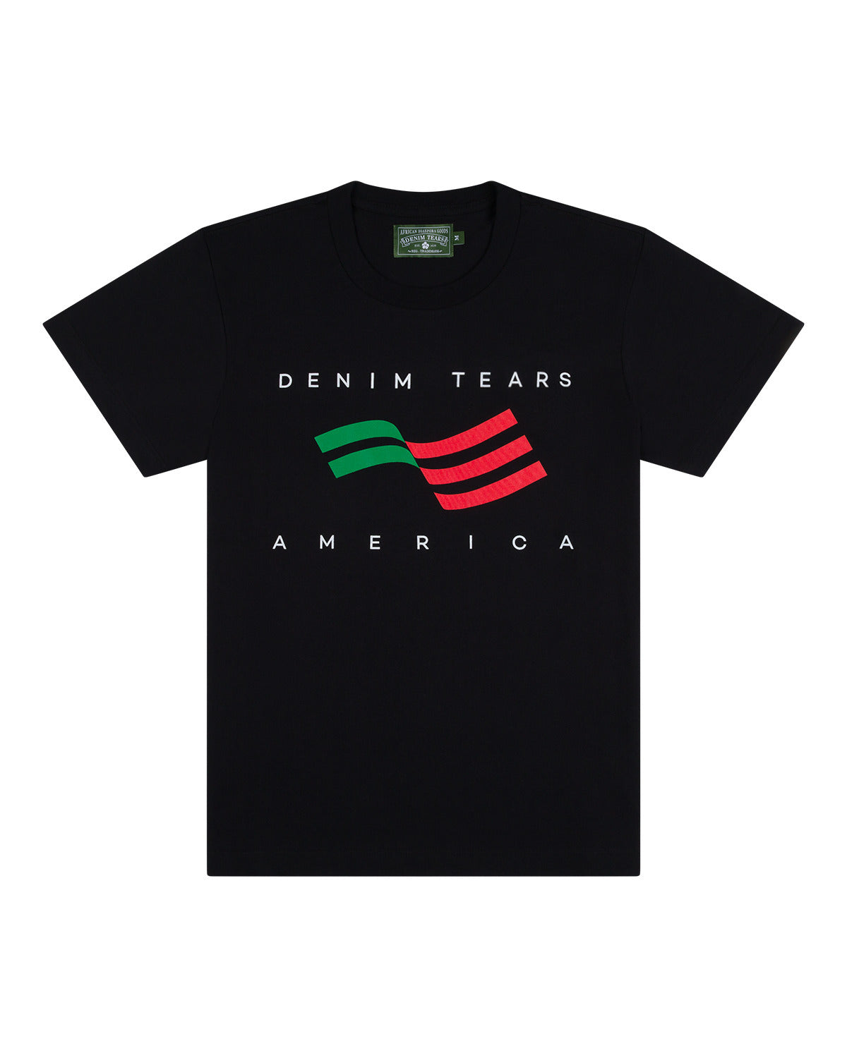 2026 New Denim Tears Print Loose Crewneck Unisex Casual T-Shirt