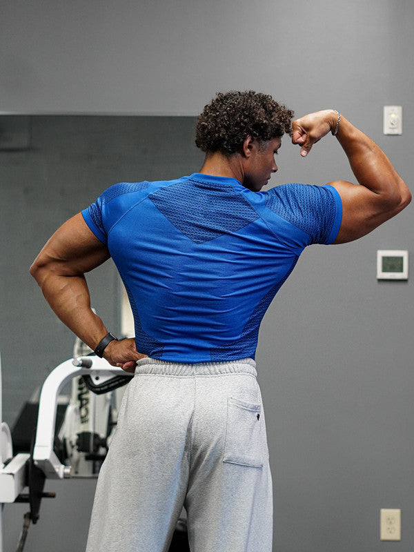 YOUNGLA 4117 Superman Compression Tees