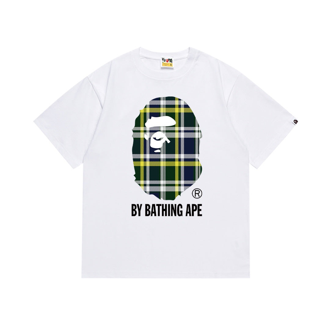 Bape Multi‑Camo Ape Head Graphic Oversized Tee Streetwear Unisex