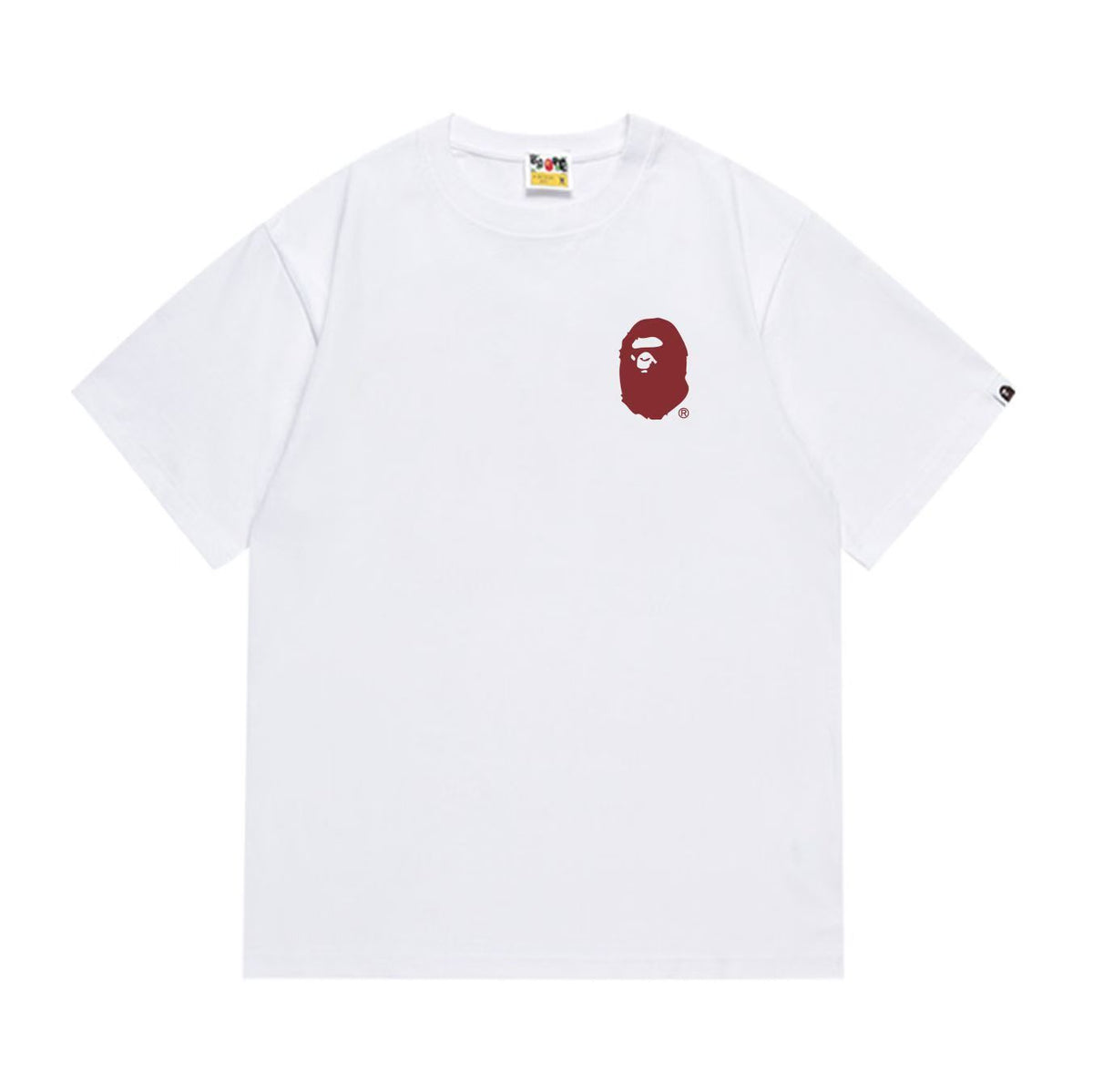 BAPE Ape Head Graphic Print Loose Unisex Streetwear T-Shirt