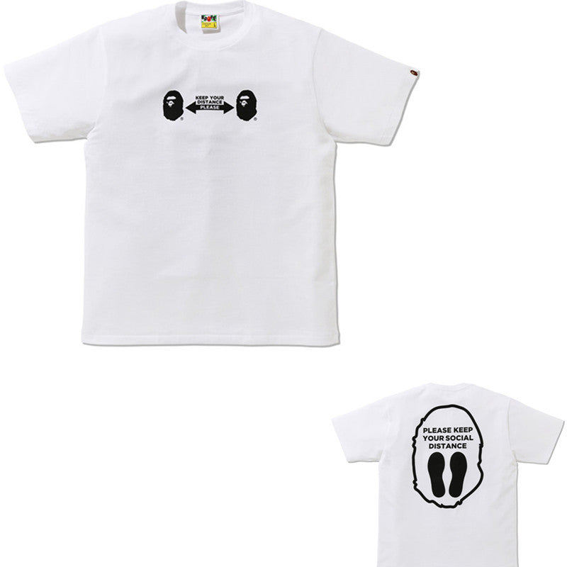 Bape Baby Milo Multi‑Print Graphic Oversized Tee Streetwear Unisex
