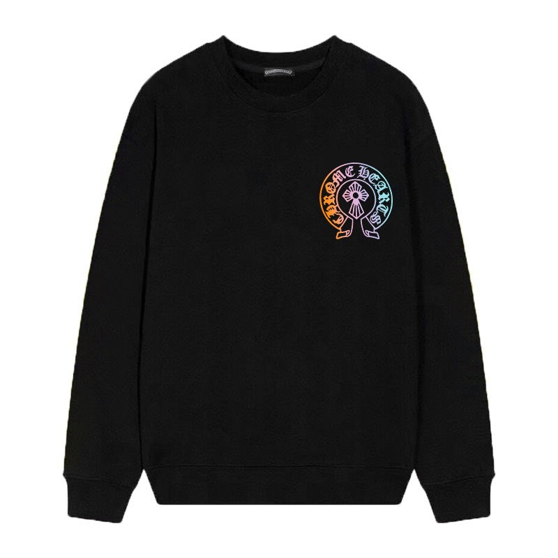 Chrome Hearts Cross Horseshoe Crewneck Sweatshirt Vintage Street Top