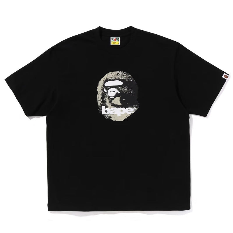 BAPE Ape Head Cartoon Print Loose Unisex Short Sleeve T-Shirt