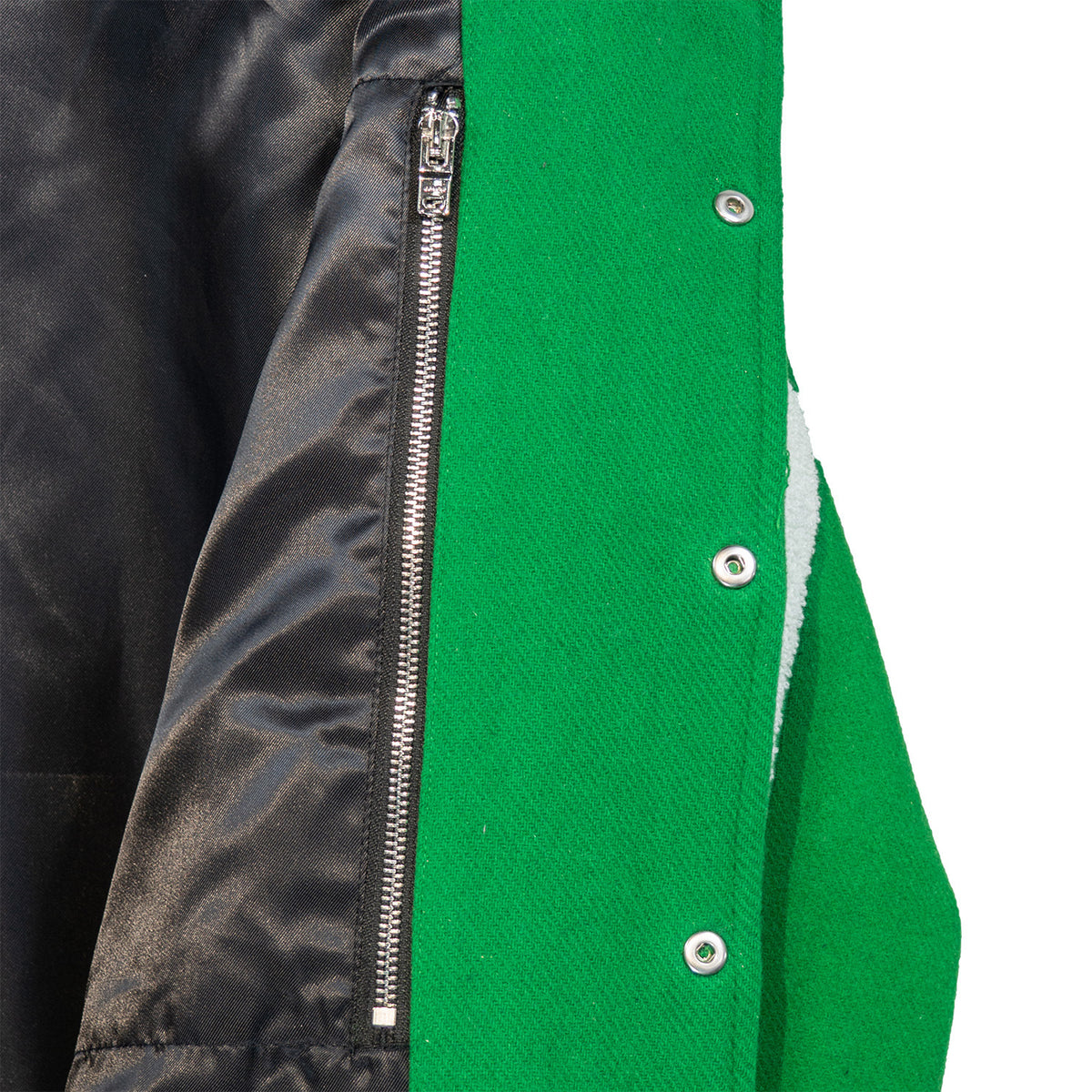 Amiri Bones Varsity Jacket Embroidery Wool Blend Baseball