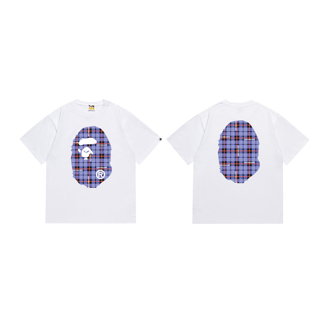 Bape Camo Ape Head Graphic Oversized Tee Streetwear Unisex