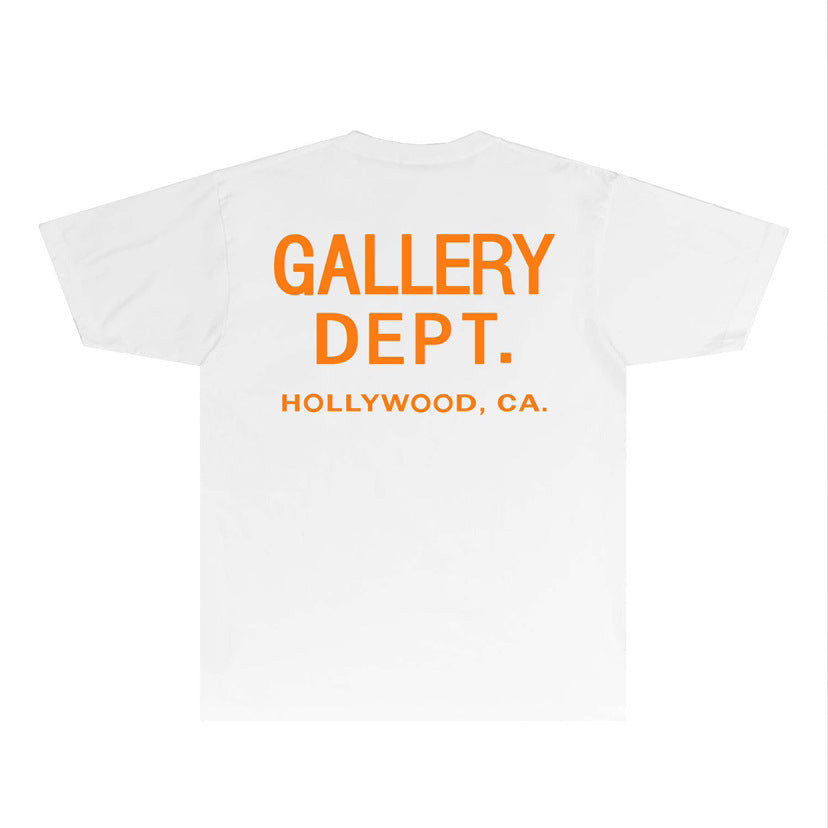 Gallery Dept Letter Graphic Short Sleeve Tee Streetwear Unisex