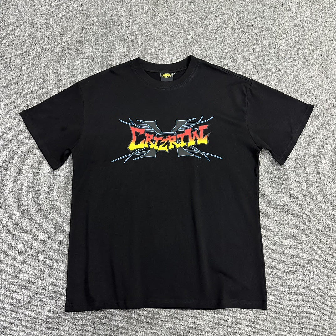 Corteiz Multi‑Graphic Print Crew Neck Short Sleeve T‑Shirt Unisex