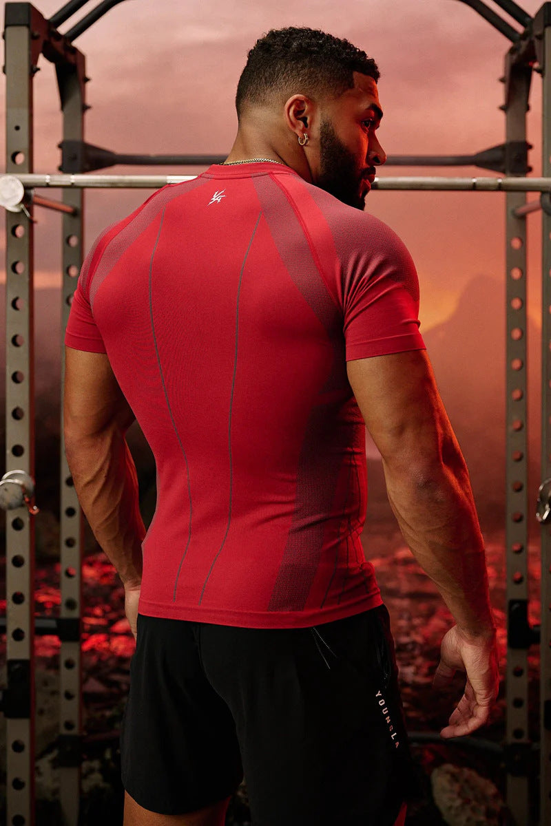 YOUNGLA 4294 Apex Compression Tees