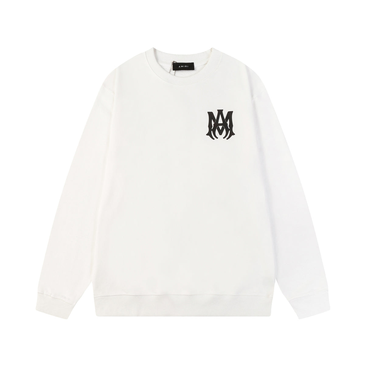 Amiri Logo Letter Dragon Angel Eagle Crewneck Sweatshirt Streetwear