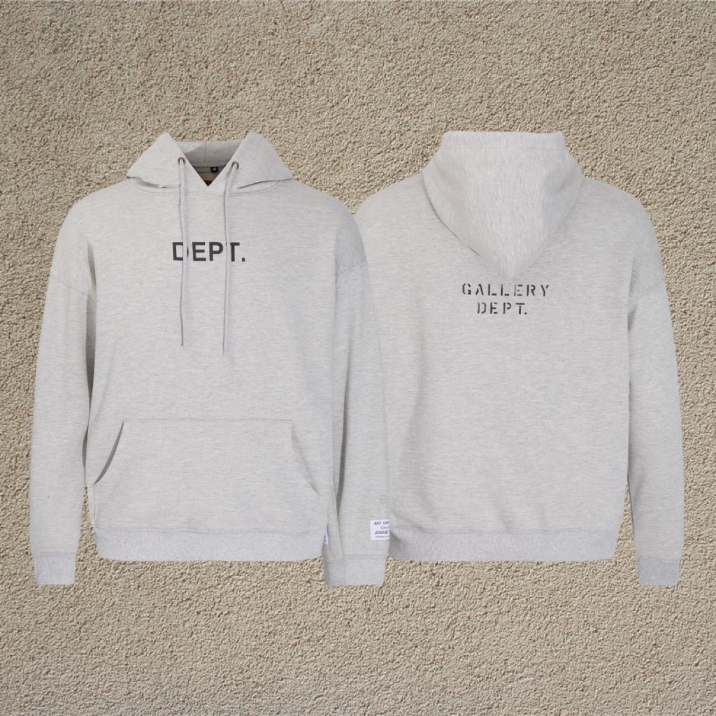 Gallery Dept Letter Print Hoodie Loose Couple Streetwear Sweatshirt