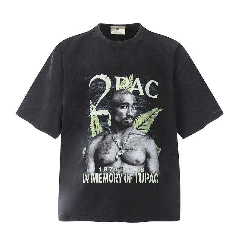 Travis Scott VTG Washed Rapper Athlete Mike Tyson Oversized Tee